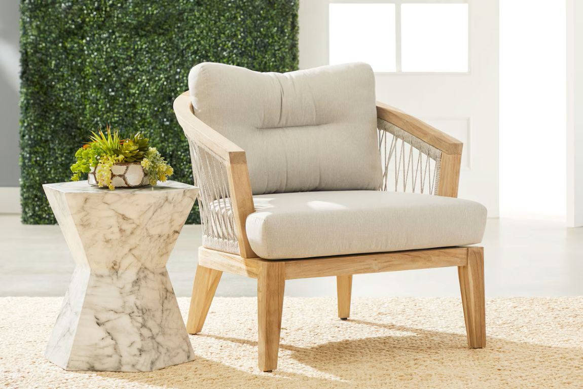 Web Outdoor Club Chair - Taupe White_3-02